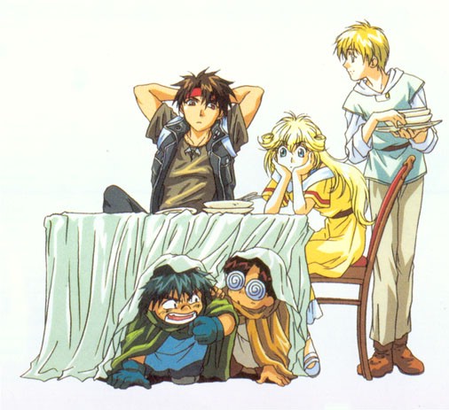 Otaku Gallery  / Art Books / Orphen - Artbook / 125b.jpg